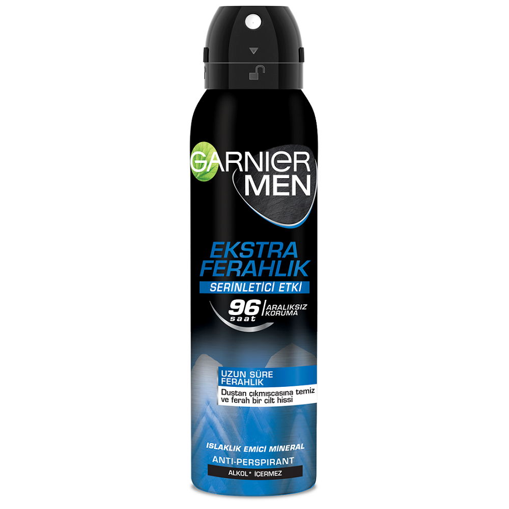 Garnier men ekstra ferahlık sprey deodorant